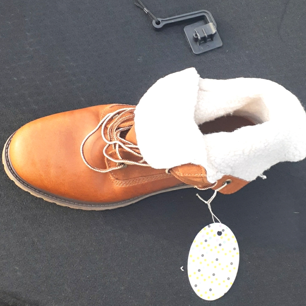 Timberlands with fur